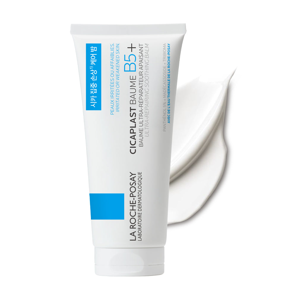 LA ROCHE-POSAY Cicaplast Balm B5+ 100ml + Cica Essence 7.5ml + Hyalu Serum 3ml