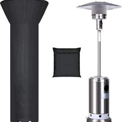 Durable Vertical Patio Heater Cover, Waterproof Sunproof Dustproof, Full Coverage Protector for Outdoor Garden Heaters