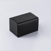 Stainless Steel Black Square Wall-Mounted Waterproof Tissue Box and Napkin Dispenser.