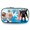 Skibidi Toilet Unique Pen Case Fashionable Polyester Unisex For Use School