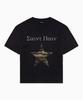 SAINTPAIN Sp Star Heavyweight Crop Short Sleeve Tee Black
