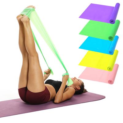 TPE Yoga Elastische Band Übung Widerstand Bands Pilates Stretch Loop Gummiband Fitness Workout Training Zugseil für Gym