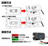 Motorcycle Digital Meter Voltmeter Thermometer Clock 3in1 Waterproof Dustproof Voltmeter