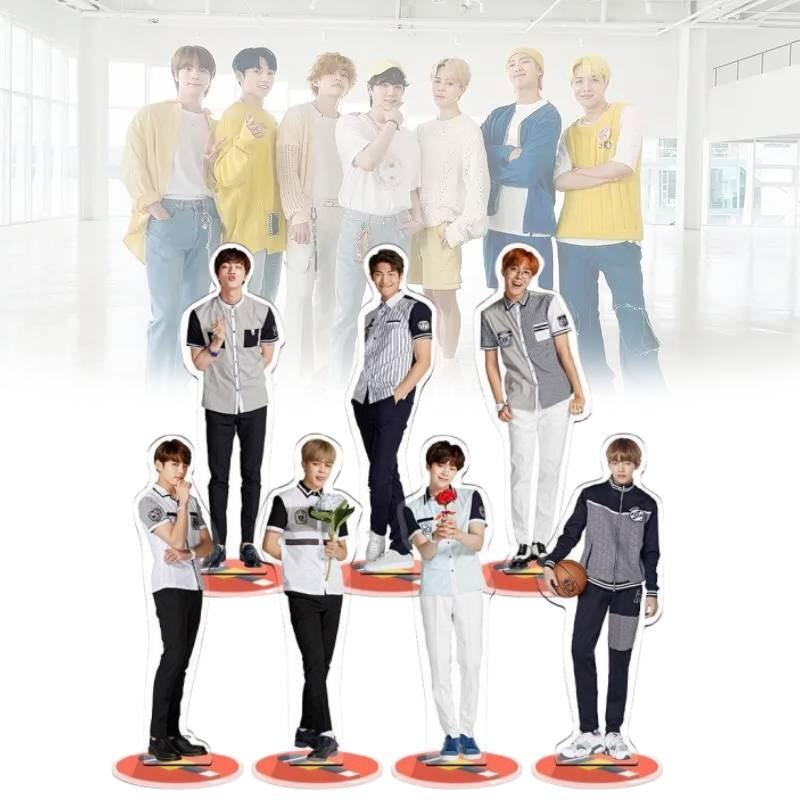 Versatile Double-sided Kpop Star Bts Bangtan Boys Acrylic Stand Figure For Any Space