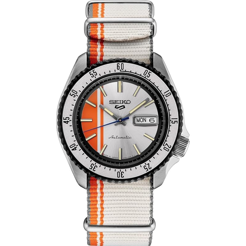 

[Seiko] SEIKO 5 SPORTS SKX series automatic winding watch Made in Japan made in Japan U.S. Special Creation SRPK73 men s light beige overseas model