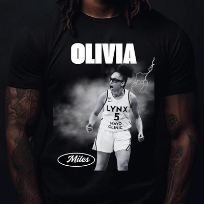 Olivia Miles Basketball Tee | T-Shirt and Kids Tshirt