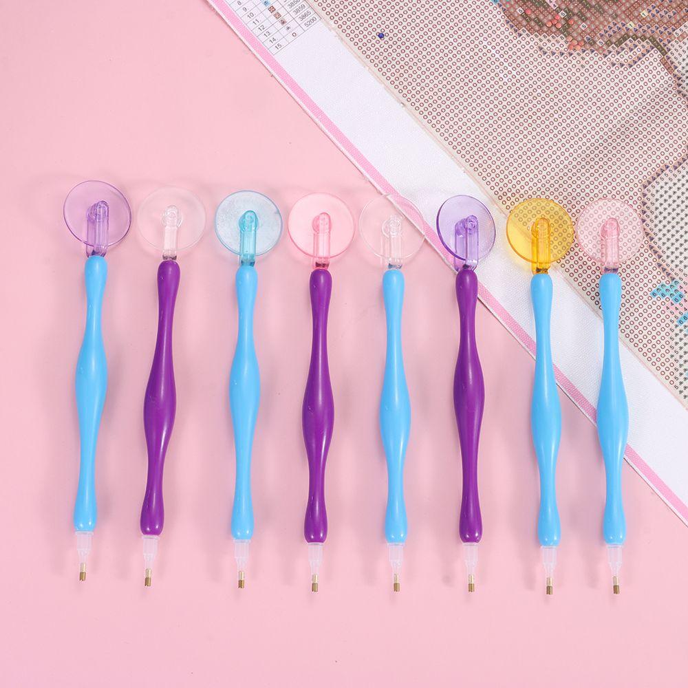 Embroidery Diamond Painting Pen Kit Plastic Cross Stitch Accessories Point Drill Pens DIY Craft Roller 5D Diamond Painting Tool
