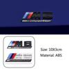 BBIW3 For BMW Thunder Edition M1 M2 M3 M4 M5 M6 M7 M8 X3M X4M X5M X6M 3D Car Body Side ABS Badge Emblem Body Rear Trunk Decor Stickers