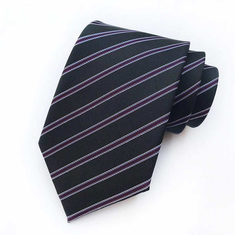 "Herre Polyester Jacquard Stripe Slips"