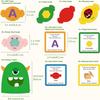Montessori Letter Recognition Matching Game Social Emotional Learning Toy  To Express Emotions for Kids Age 3+