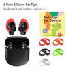5 Pairs Earbuds Case Protective Silicone Earpads Case Replacement Anti Slip Comfortable for Bose QuietComfort Earbuds Il