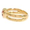 YVES SAINT LAURENT  #12(JP Size) ring gold K18 yellow gold Women