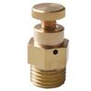 G 1/8" 1/4" 3/8" 1/2" Filettatura Maschio BSPP Valvola di Scarico Manuale Sfiato di Rilascio Aria Ugello Valvola di Sicurezza Riscaldamento Ventilazione