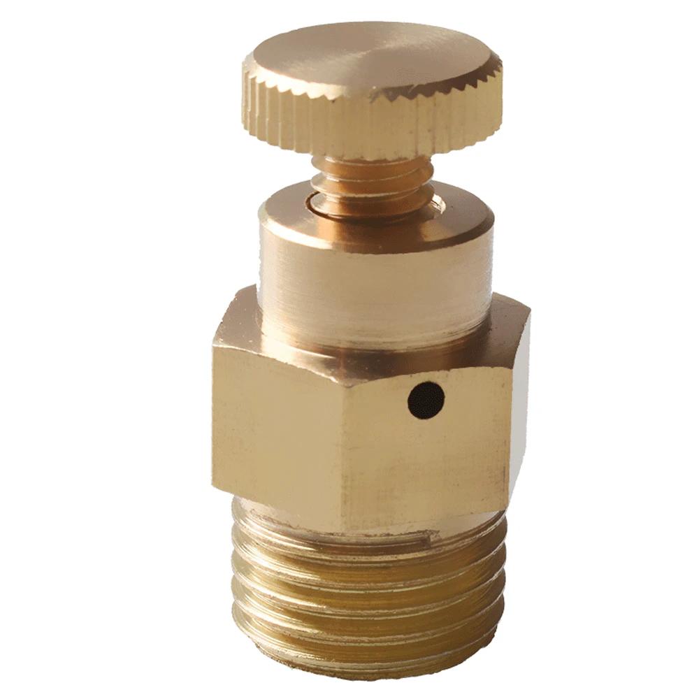 BSPP 1/8" 1/4" 3/8" 1/2" Vnější závit BSPP Ruční odvzdušňovací ventil Bezpečnostní ventil Větrací tryska Vytápění Větrání