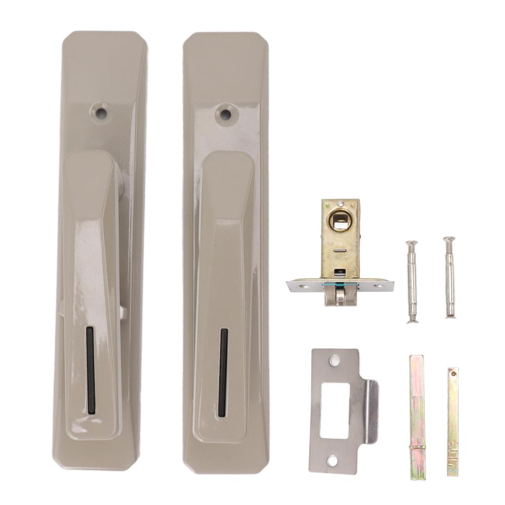 Rectangular Door Handle Locks Privacy Door Levers Reversible Gate Rectangular Bath Door Handle