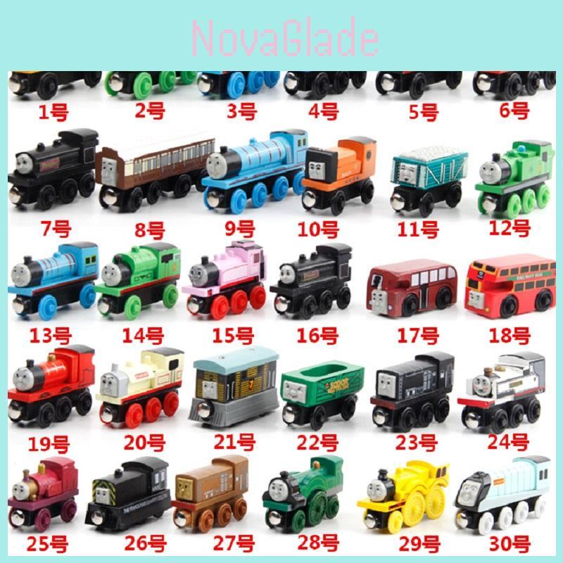 Thomas Train Car Tender Wooden Magnetic Railway Toy Truck Kids Gift Set