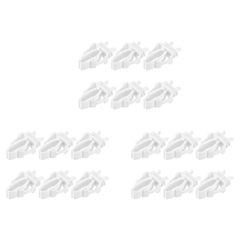 

18Pcs Vegetable Clip For Birds Bird Cage Feeder For Parrot Vegetable And Fruit Feeding 4XL белый