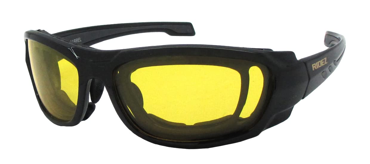 

[Rise] Захисні окуляри BARREL RS504-YELLOW Жовті лінзи Вітрозахисна підкладка Чоловічі поляризовані сонцезахисні окуляри Мотоцикл Велосипед RS504-BLACK/YELL