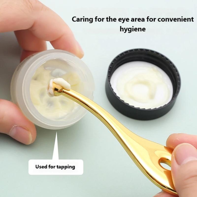 Metal Eye Cream Applicator Sticks Face Cream Spoons Elegant Face Massage Tool For Eyes And Forehead In 2 Color