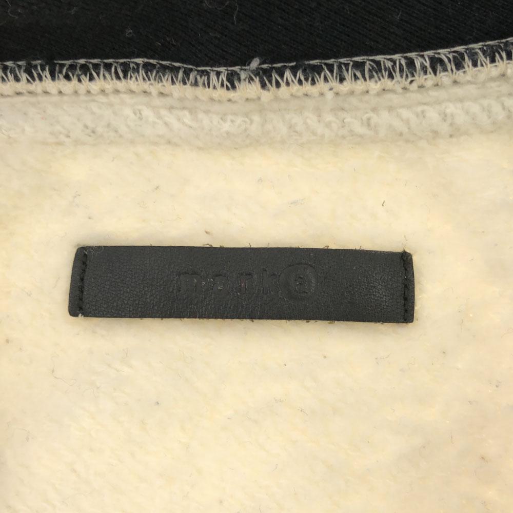 Marka Made In Japan Long Sleeve Two-tone Sweatshirts 1 White X Black Men's Used
