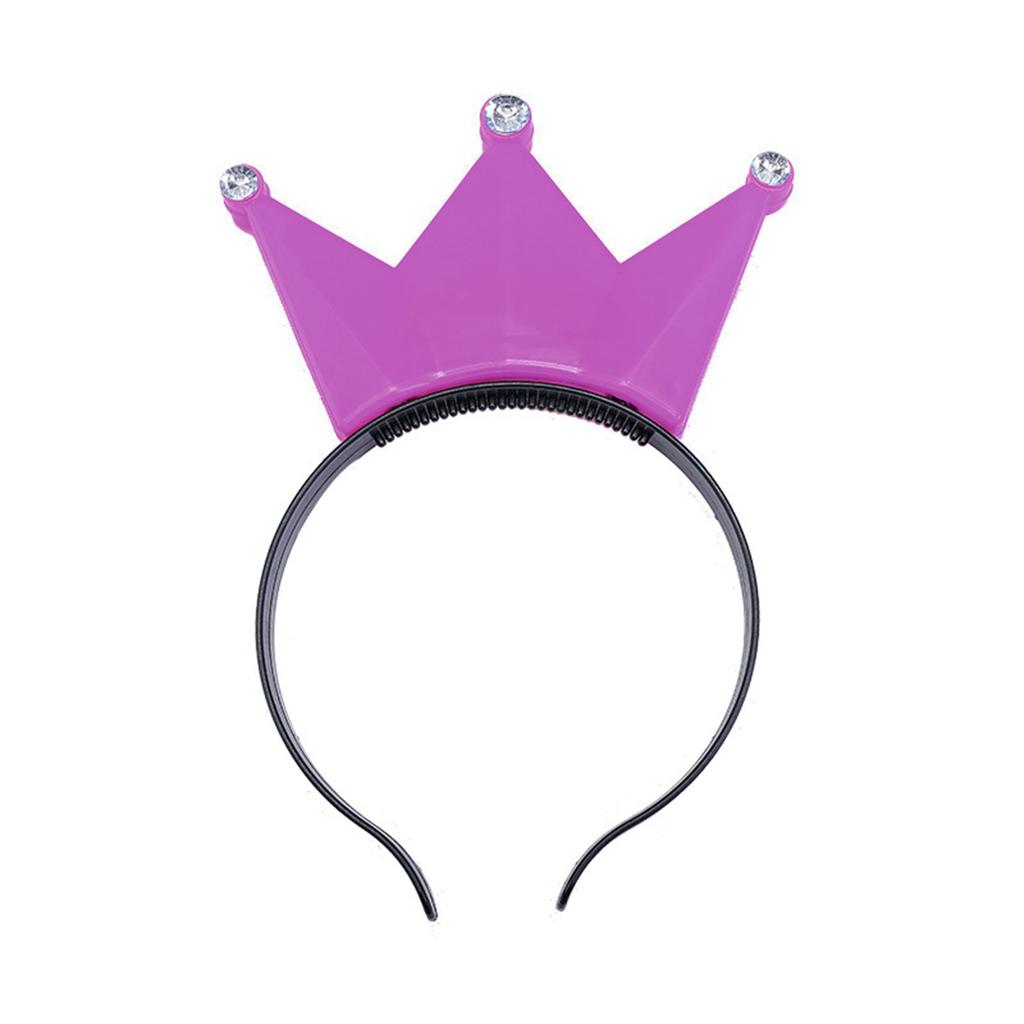 Glowing Crown Headband New Year Eve Party Headbands Flashing Headhoop Christmas Party Headdress New Year Hair Decoration