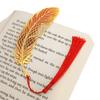 Vintage Peacock Feather Bookmark Light-Transmitting Hollow Out Bookmark  School Supplies