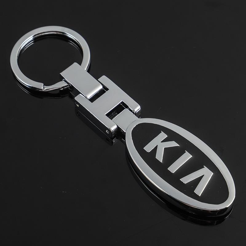 ZBEZ1 Metalowy Brelok do Kluczy 3D Brelok Breloczek Wisiorek Męski Prezent Akcesoria do Kia Sportage Ceed Picanto Rio ProCeed Niro 5 3 4 K7 K5 K