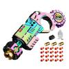 Aluminum Alloy Fidget Shooter Toy Stress Relief Bullets Launcher Portable Travel Decompression EDC Fidget