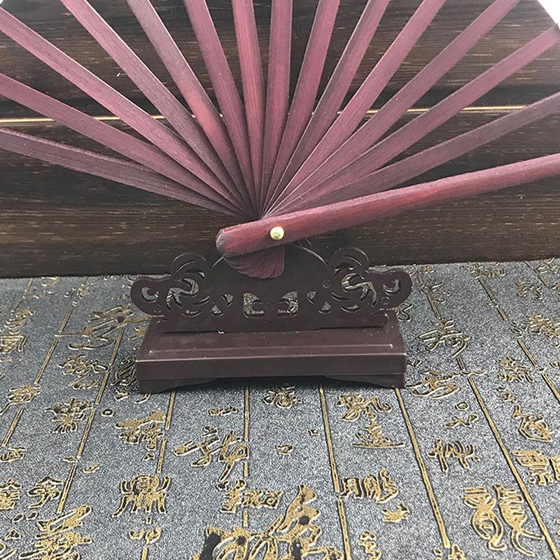 Wooden Display Stand For Hand Fan Folding Fan Holder Stand Elegant Design