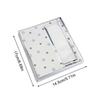 Cartoon 4 Grid Idol Card Photo Booth Album For 40 Pcs 2X6 Inch Photo Strips Bookmark 20 Pcs 4X6 4R Photo Holder