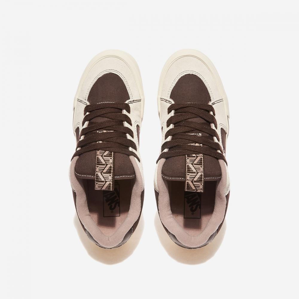 Vans [asian Artist Collection Vans X Rarebirth] Chuka Push Ls Vn000sdneig Rarebirth Chocolate Light Beige