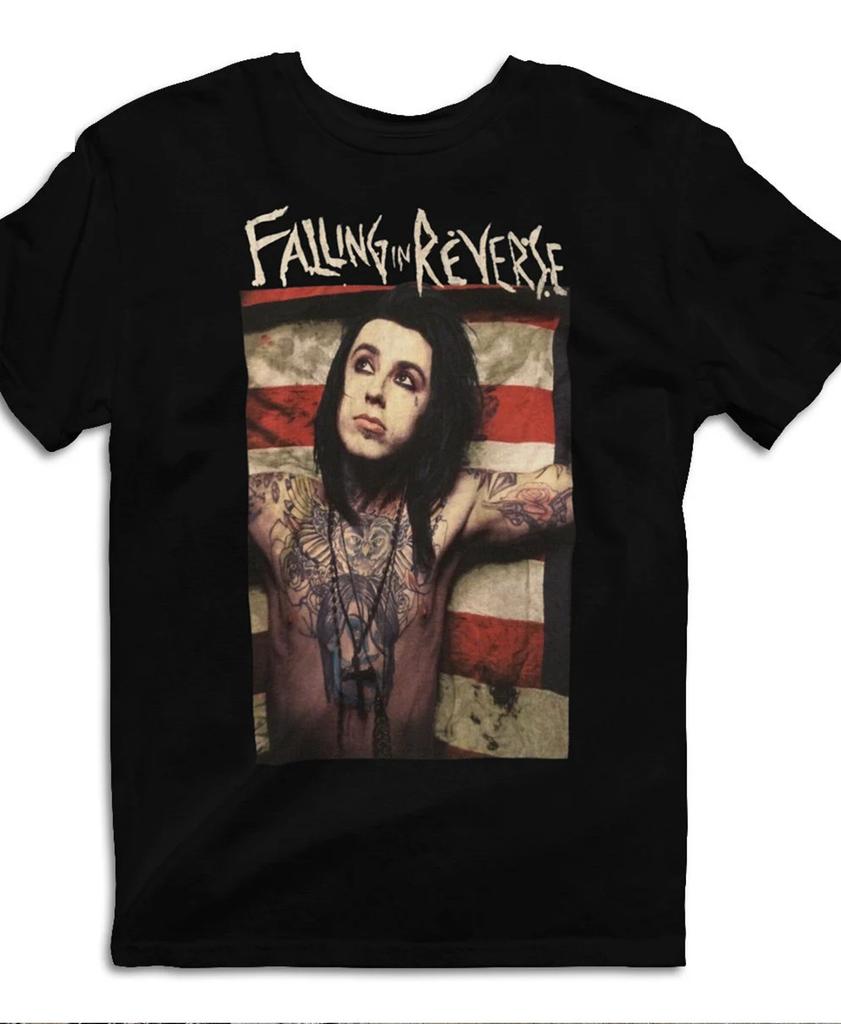 VTG Falling In Reverse Band Black T-shirt Unisex All Sizes S-5Xl 2F408