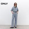 ONLY Women's Retro Workwear Denim Jumpsuit