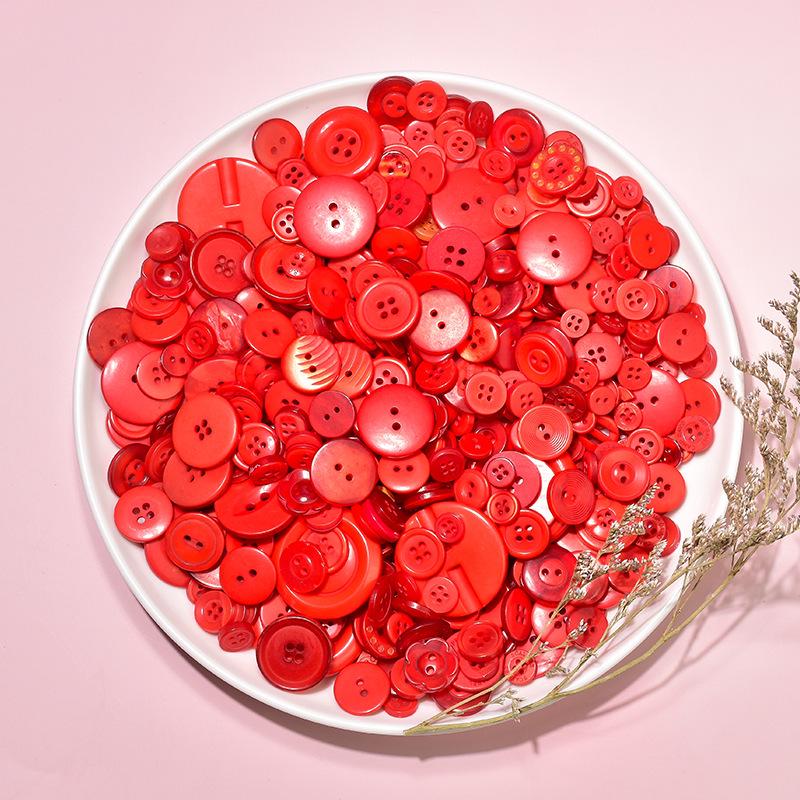 DIY Flower Bouquet Craft Kit: Resin Buttons for Creative Kids' Projects