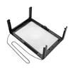 Foldable Ultrathin A4 Full Page Magnifying Glass with 3X Magnifier 4 LED Lights for Reading