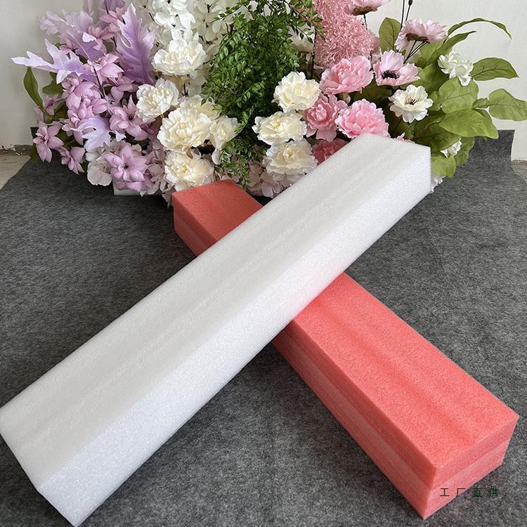 High-Density Wedding Floral Arrangement Board with Fake Flowers and EPE Pearl Cotton