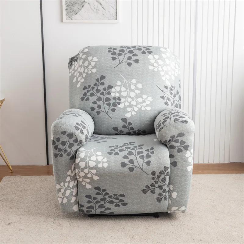 Spandex Recliner Sofa Cover for Living Room Modern Sloping Massage Chair Covers Lazy Boy Relax Armchair Cover