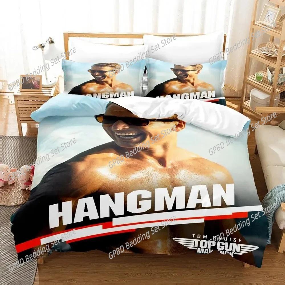 TV Top Gun Maverick Beding Set For Bedrom Soft Modern Bedspreads Comefortable Children Kids Soft Duvet Cover Comfortable Quilt Cover And Pilowcase