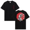 New Japan Samurai Spirit T Shirts Japanese Style Back Print Men Cotton Tshirt Anime T-shirt Bushido Male Gifts Tees Streetwear