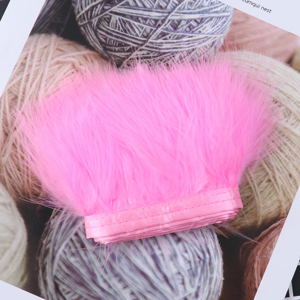 10 Meter Flauschig Weiche Truthahnfedern Besatz Fransen Gefärbtes Buntes Band Kleid Kleidung Nähzubehör Dekoration Feder Handwerk