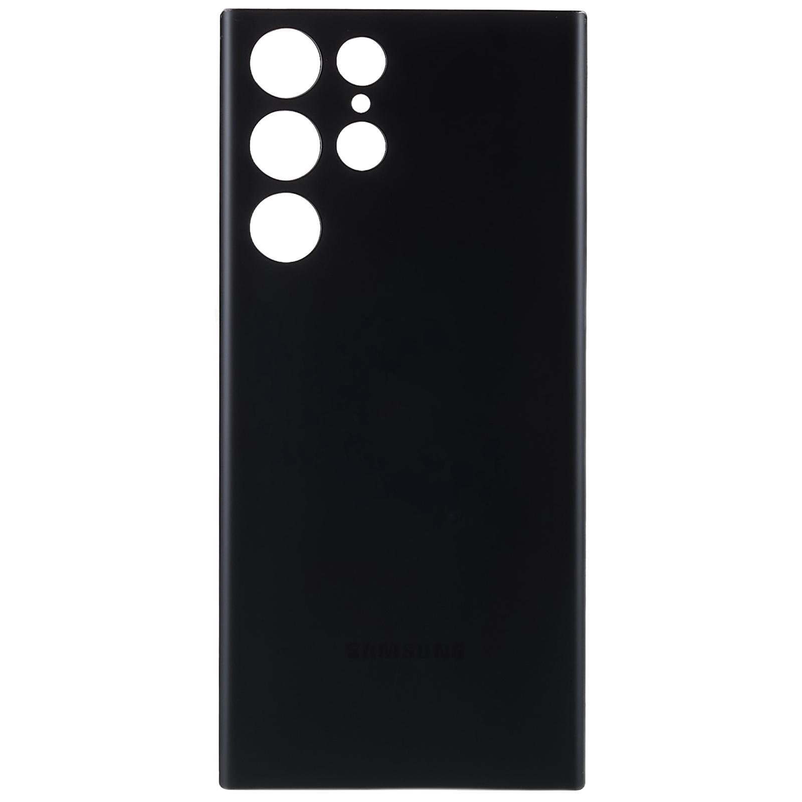 

For Samsung Galaxy S22 Ultra 5G S908 Battery Housing Cover with Adhesive Sticker Replacement Parts Black