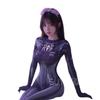 Large size COS uniform sexy lingerie female seduction sexy, free open file Spider-Man play one-piece passion suit