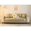 Embroidery Cartoon Duck Sofa Cushion Universal In All Seasons  New Chenille Fixed Non-Slip Sofa Seat Cushion Cover Cloth