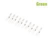 10Pcs Neon Indicator Light Green Red Blue Signs 6mm Neon Lamp Glow 2 Copper Wire 6X13mm Neon Indicator Bulbs