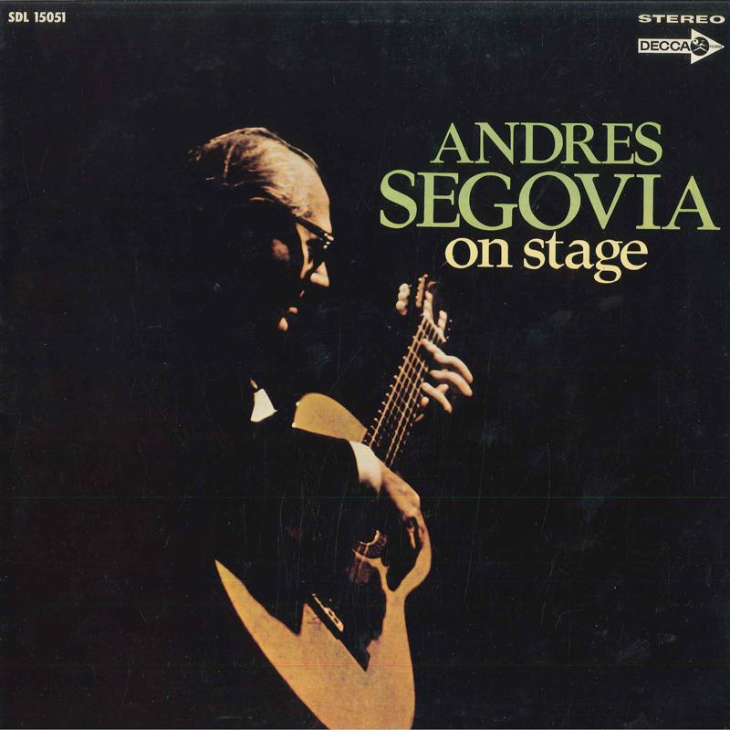 

LP Record ANDRES SEGOVIA - On Stage SDL15051 DECCA Japan Classical Used