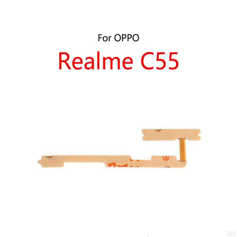 Power Button Switch Volume Mute Button On / Off Flex Cable For OPPO Realme C55
