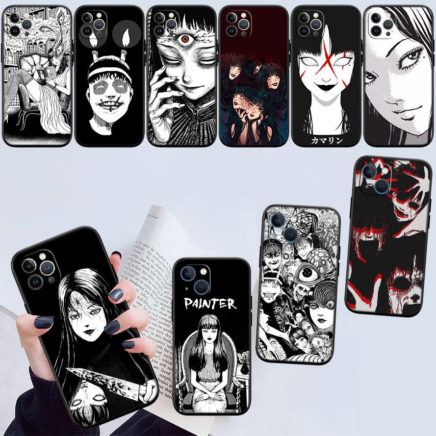 Junji Ito Tomie Phone Case for Samsung Galaxy M06 M15 M16 M35 M55 M56 A36 A42 A50 A50S A51 A52 A32 A33 A05 A05S A06 A16 A20