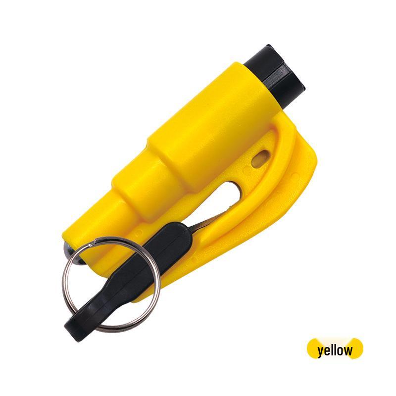 Přenosné mini bezpečnostní kladívko do auta s rozbíječem skla a řezačem bezpečnostních pásů