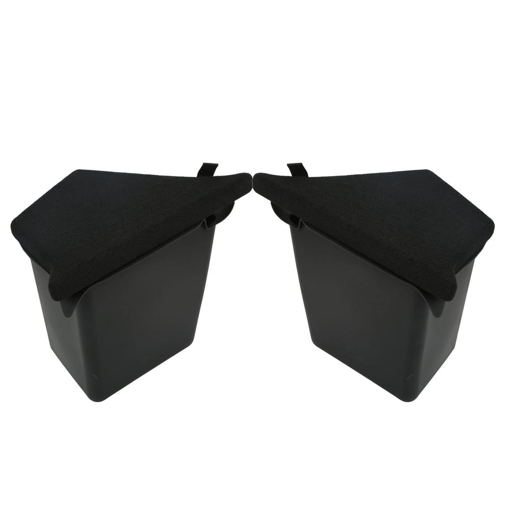 Tesla Model Y Trunk Organizer Storage Box, Rear Trunk Side Storage Packets (2 Pack) for Tesla Model Y 2020-2022, Black