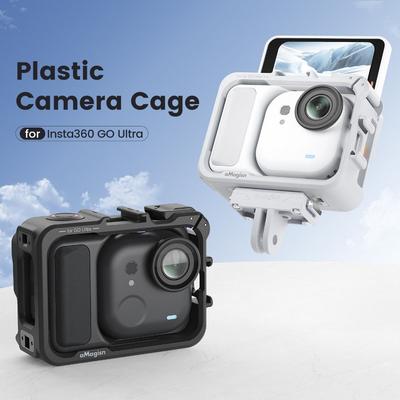 Cold Shoe Expansion Protective Frame for Insta360 Go Ultra Action Camera Accessories